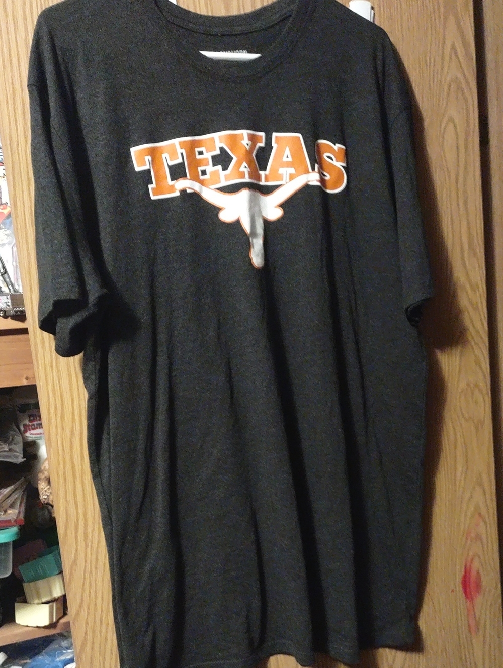 Texas Longhorns Men's Charcoal Graphic T-Shirt